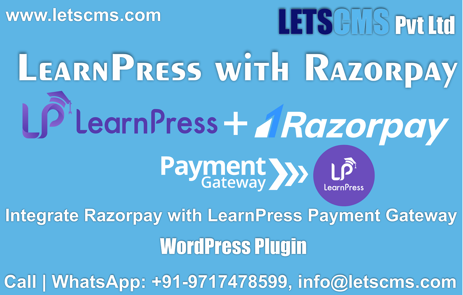 Integrate Razorpay with LearnPress Payment Gateway - WordPress Plugin รูปที่ 1