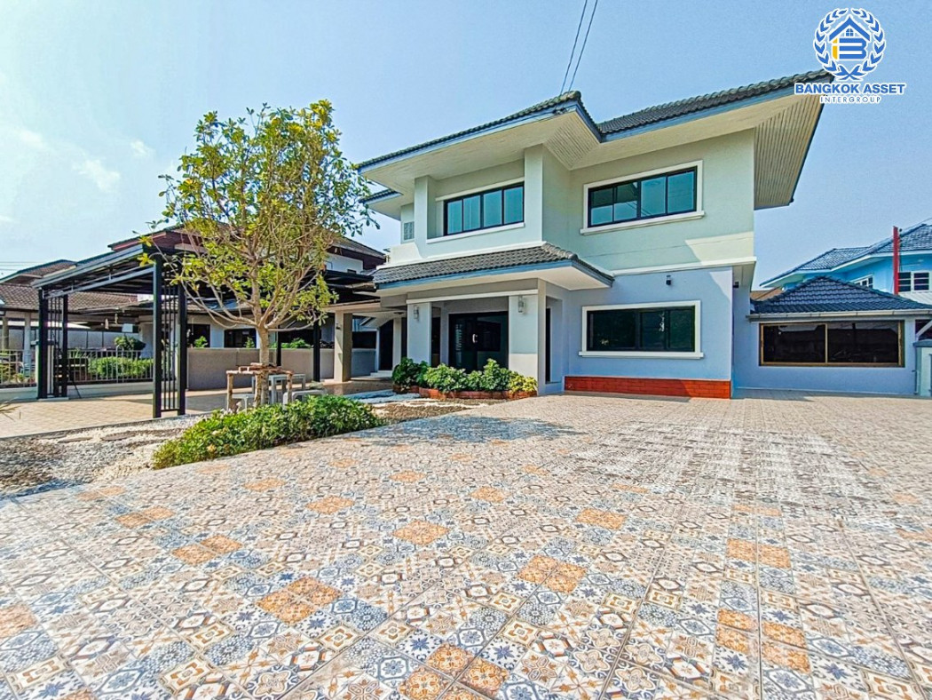 ขาย บ้านเดี่ยว เนื้อที่ใหญ่สุด ในย่าน บางกรวย-ไทรน้อย บ้านพัชรวิลล์ 350 ตรม. 129.4 ตร.วา ราคาโคตรคุ้ม รูปที่ 2