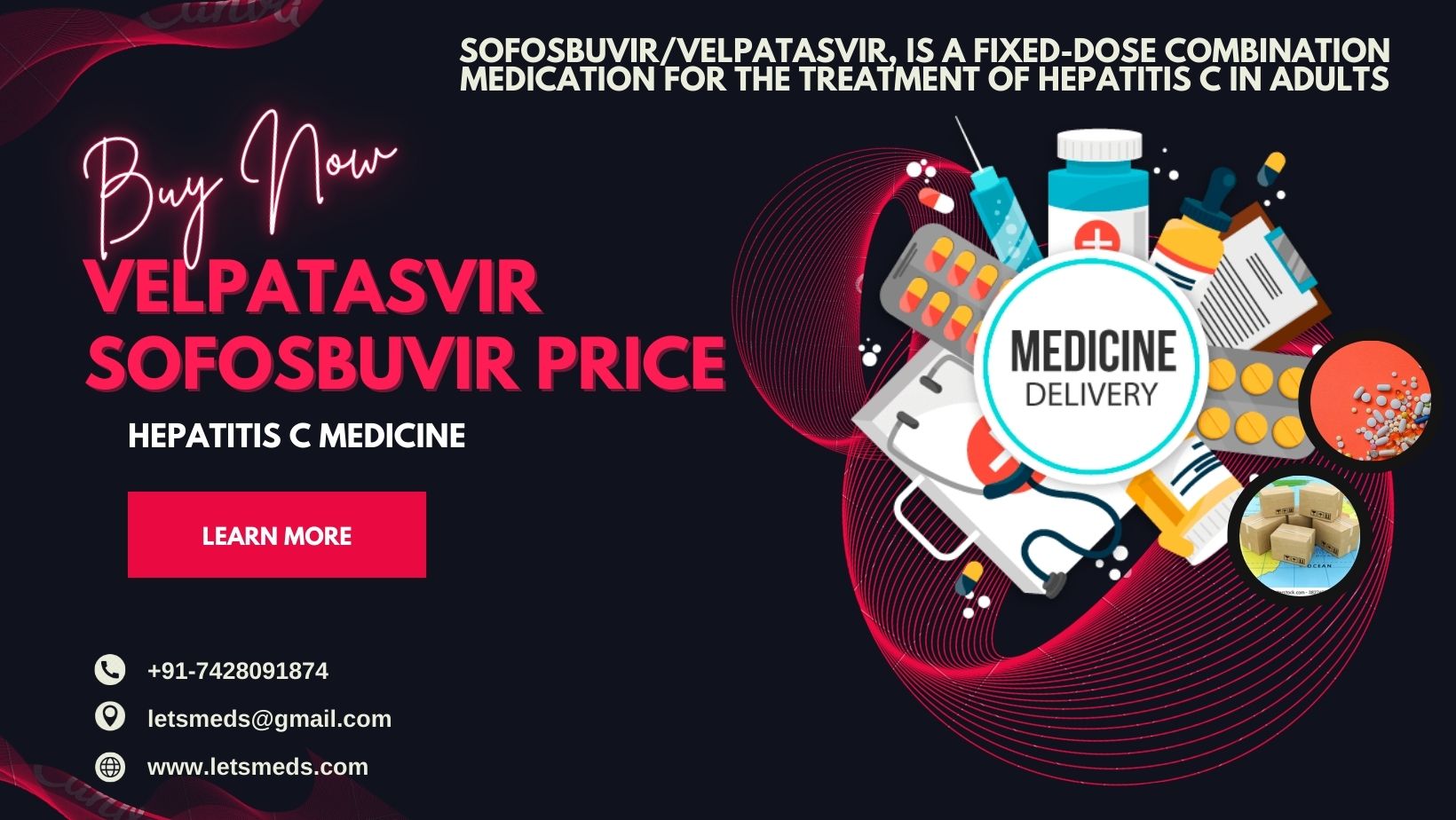 Velpatasvir Sofosbuvir Tablet Price Online Wholesale รูปที่ 1