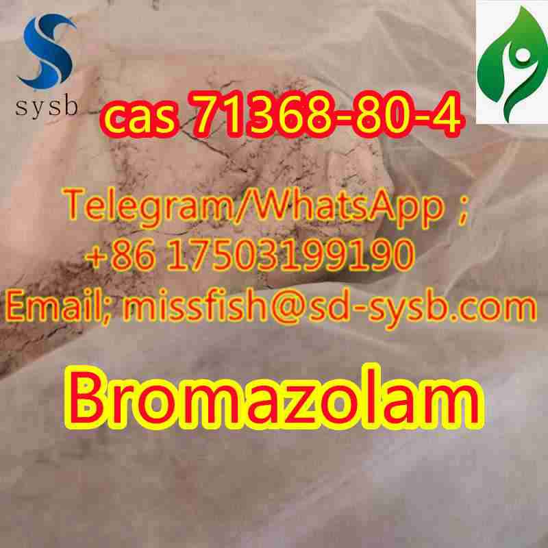 CAS;71368-80-4  Bromazolam  New 'Zen' products  รูปที่ 7