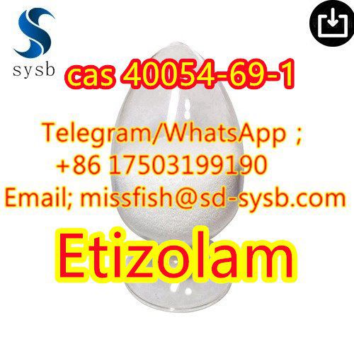 CAS;40054-69-1  Etizolam  In stock รูปที่ 1