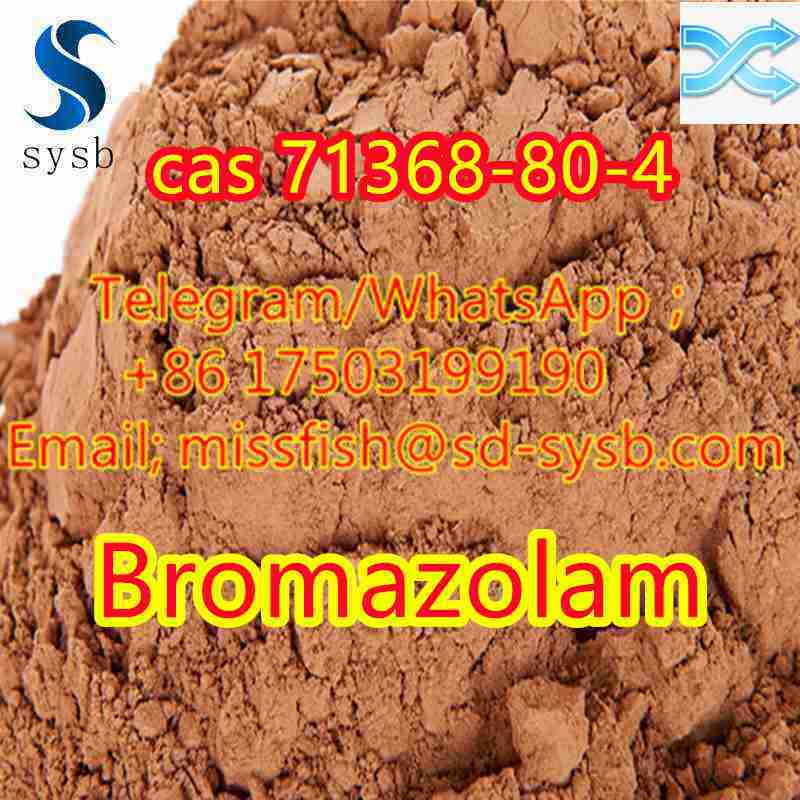 CAS;71368-80-4  Bromazolam  New 'Zen' products  รูปที่ 1