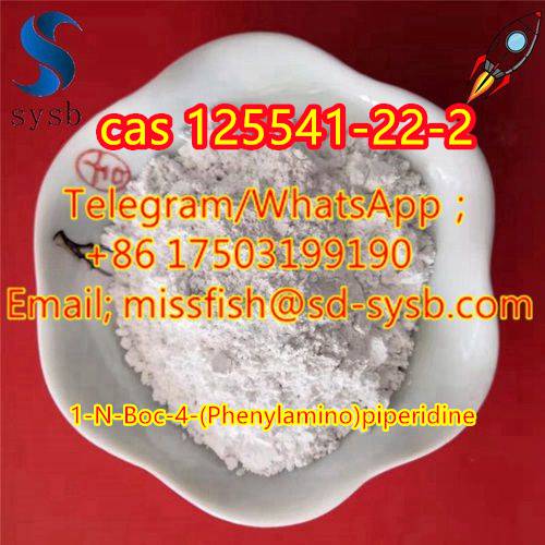  CAS;125541-22-2  1-N-Boc-4-(Phenylamino)piperidine   In stock รูปที่ 1
