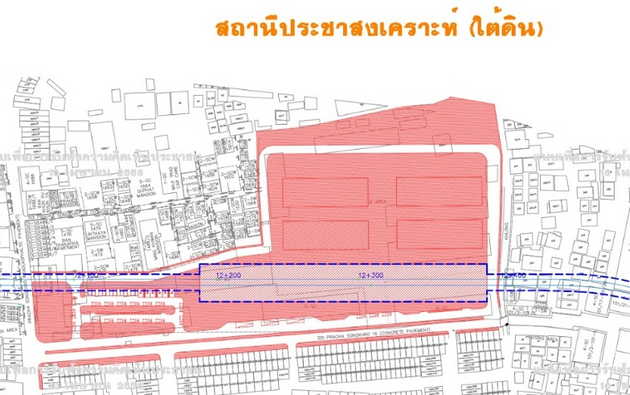 ขายที่ดิน ดินแดง  เดินเพียง 3 นาทีถึงสถานีรถไฟฟ้าประชาสงเคราะห์  กรุงเทพมหานคร รูปที่ 1