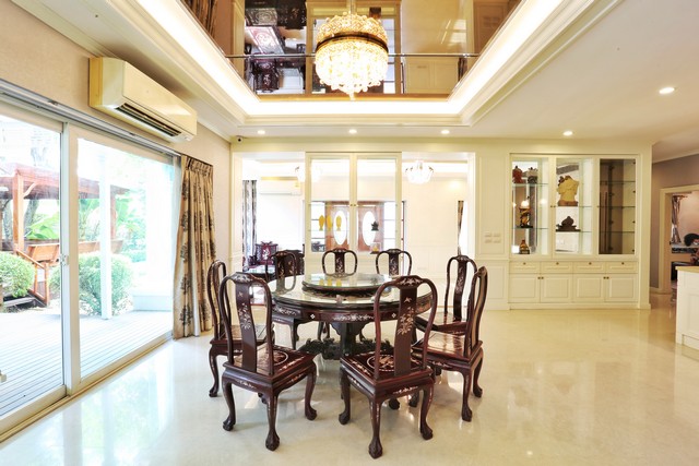 ขายบ้านเดี่ยว   4ห้องนอน 4 ห้องน้ำ พร้อมเรือนรับรอง   ม. Q House Avenue  พระราม5  เนื้อที่ 195.7  ตร.ว.ตกแต่งบิลด์อินแล้ว           รูปที่ 1