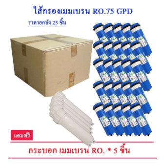 ไส้กรอง Ro Membrane - ยกลัง รูปที่ 2