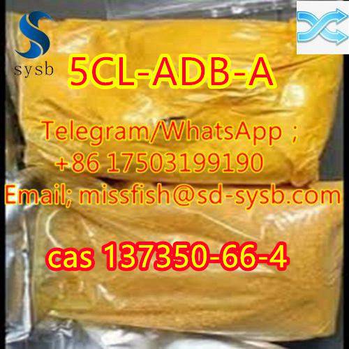 CAS;137350-66-4  5CL-ADB-A  5F-AKB48 5F-APINACA   5F-ADB 4F-ADB  ADBB   ADB-BINACA รูปที่ 5