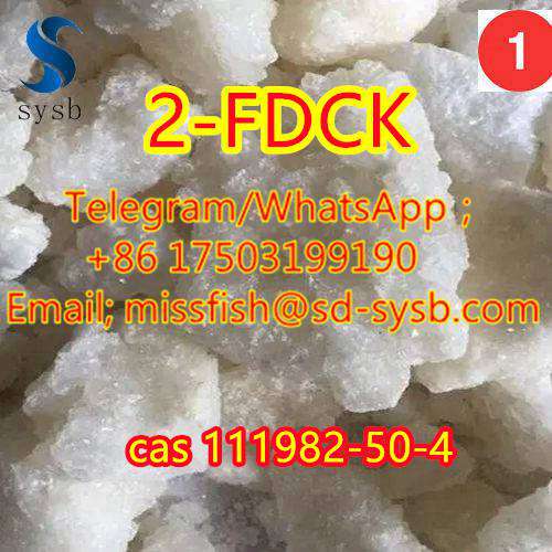 CAS;111982-50-4  2-FDCK  2fdck 2f-dck,2FDCK, 2-fluorodeschloroketamine   In stock รูปที่ 1