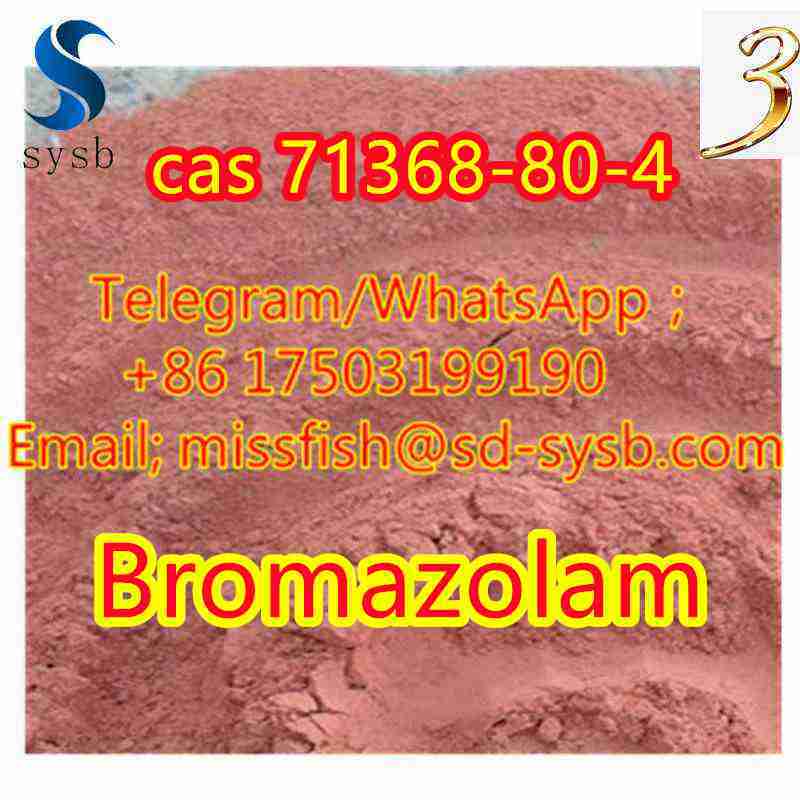 CAS;71368-80-4  Bromazolam  New 'Zen' products  รูปที่ 5