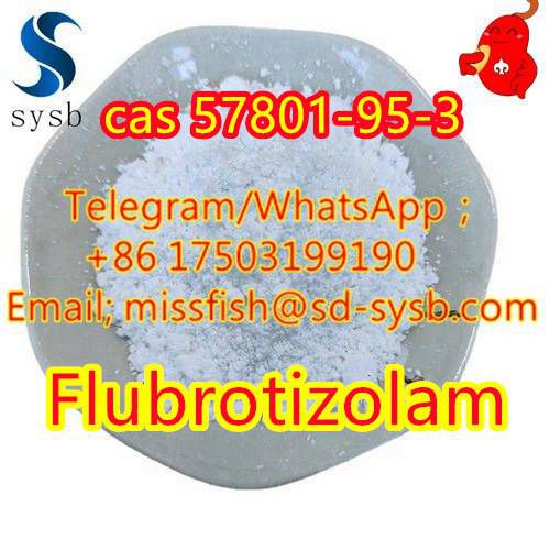 CAS;57801-95-3  Flubrotizolam  Safe arrival รูปที่ 1