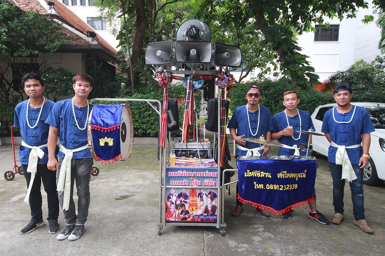 ดนตรีหน้าศพ ดนตรีหน้าไฟ รำหน้าไฟ รำอีสานหน้าไฟ รูปที่ 4