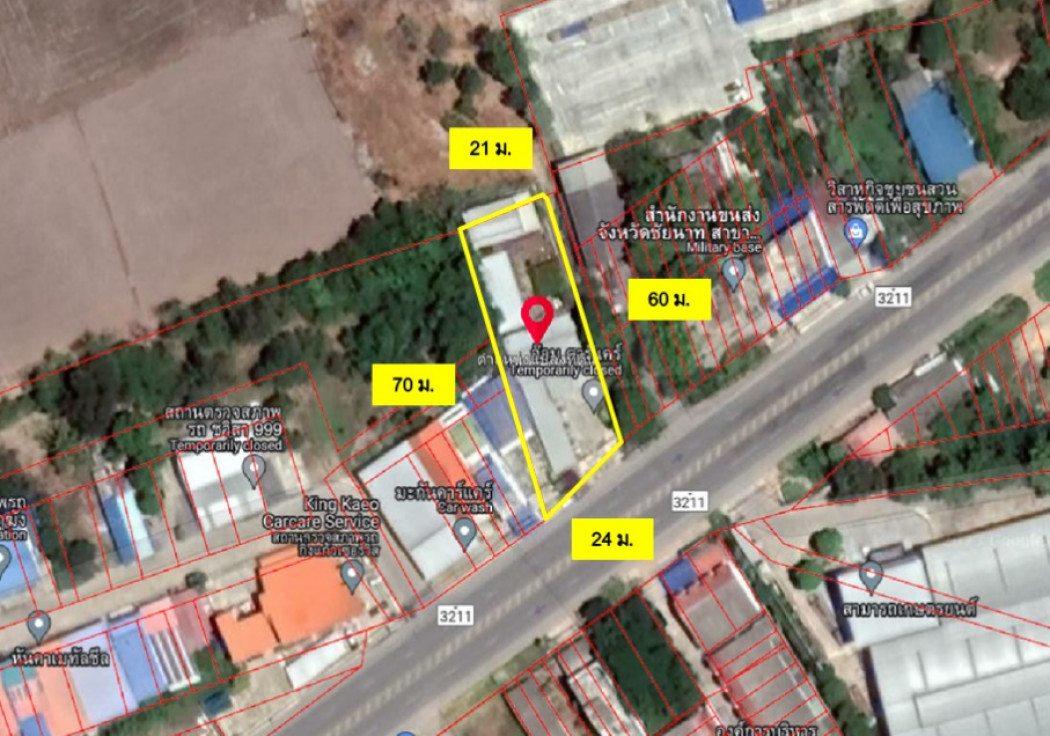 ขาย ที่ดินชัยนาท ติดถนน ทล.3211 ขนาด 3 งาน 24 ตร.วา รูปที่ 6