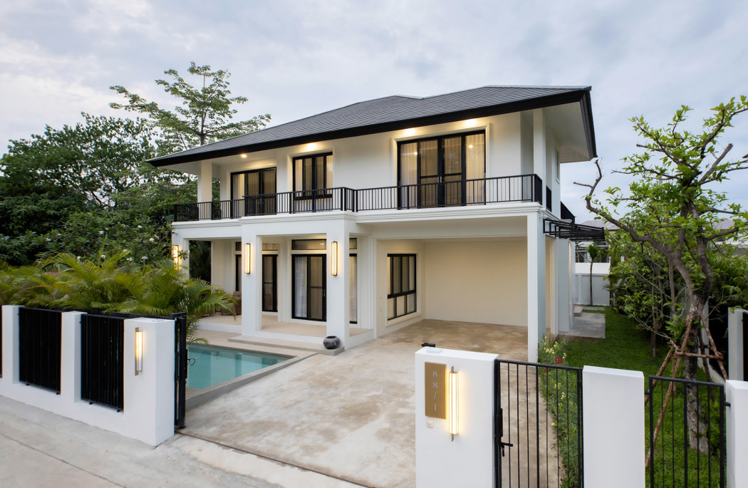 ขาย บ้านเดี่ยว Full furnish Pool Villa ต.หนองผึ้ง อ.สารภี 300 ตรม. 99 ตร.วา วิวธรรมชาติ รูปที่ 1