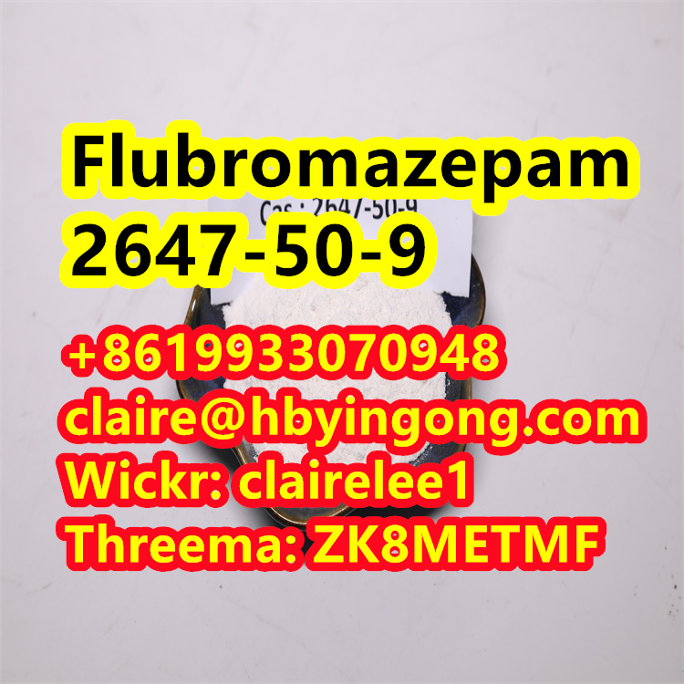 Good Quality Flubromazepam CAS 2647-50-9 รูปที่ 7