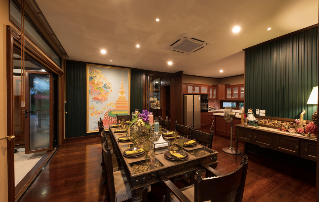 ขาย บ้านเดี่ยว Superior pool villa with full furniture  Sarapee Chaingmai  1000 ตรม. 1 ไร่ 1 งาน 43.8 ตร.วา The ozone village รูปที่ 4