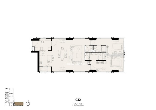 ขาย Romm convent type villa 2br ใกล้ BTS ศาลาแดง 2 ห้องนอน ราคา 29.9 ล้านบาท Tel : 082-626-8246 รูปที่ 1