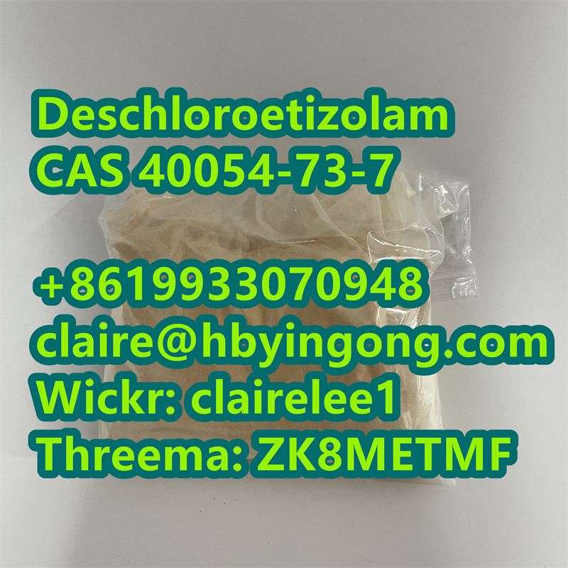 Good Price Deschloroetizolam CAS 40054-73-7 รูปที่ 1