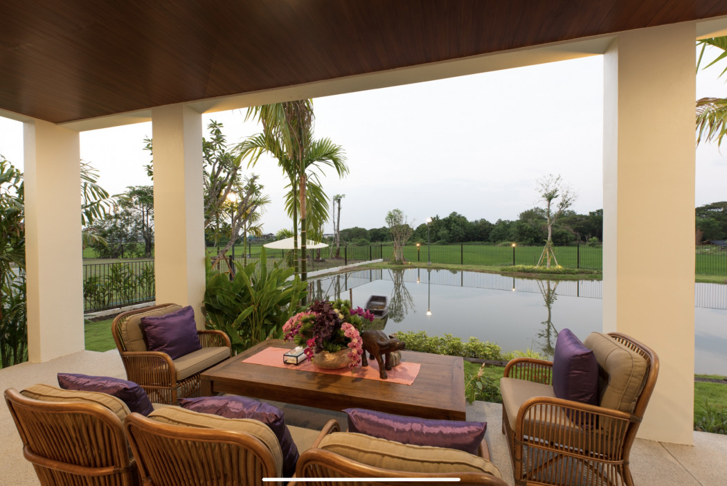 ขาย บ้านเดี่ยว Superior pool villa with full furniture  Sarapee Chaingmai  1000 ตรม. 1 ไร่ 1 งาน 43.8 ตร.วา The ozone village รูปที่ 3