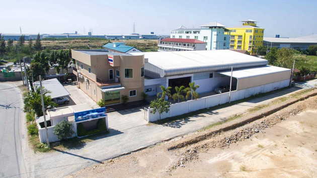 ขายโรงงานพร้อมที่ดิน ถนนเทพารักษ์ กม.19 ที่ดิน 541 ตารางวา สีม่วง มีใบ รง 4 โรงงานสร้างใหม่เปิดใช้งานมา7 ปี รูปที่ 1