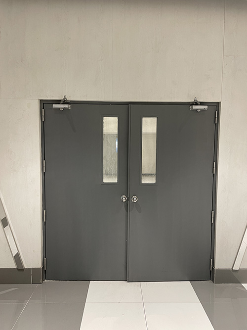ประตูเหล็กบานคู่ Steel Door รูปที่ 3