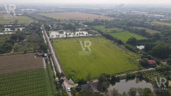 ขายที่ดินพร้อมสิ่งปลูกสร้าง  บางบัวทอง นนทบุรี พื้นที่รวม 20-3-17 ไร่ ที่ดินสวยมาก ติดถนนสาธารณะ รูปที่ 6