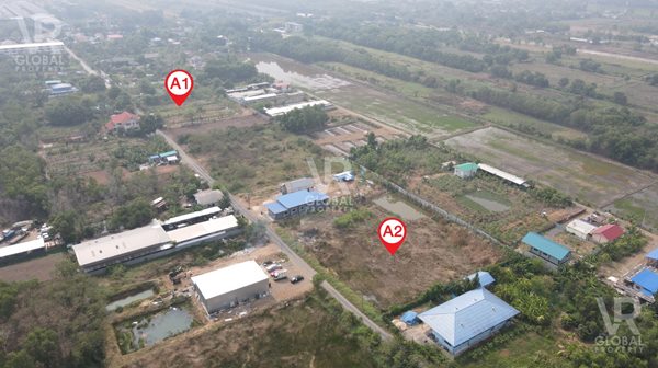 ขายที่ดินแปลงสวย คลองหลวง ปทุมธานี พื้นที่รวม 5-2-62 ไร่ ระบบสาธารณูปโภค น้ำ ไฟ ครบครัน รูปที่ 4