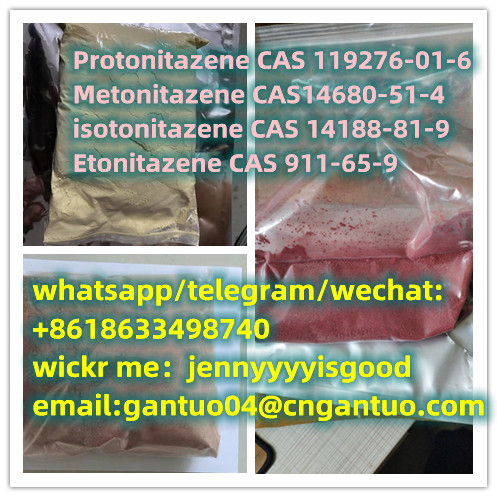 Metonitazene cas 14680-51-4 CAS.14030-76-3 Etodesnitazene รูปที่ 1