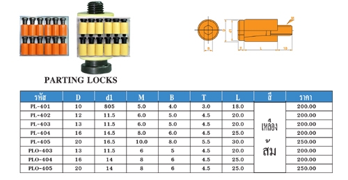 พาร์ทติ้งล็อค PARTTINGLOCK รูปที่ 1