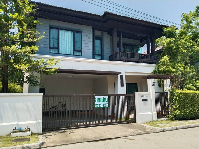 For sale หมู่บ้าน เศรษฐสิริ สันทราย บ้านแต่งสวย Modern ด้านหลังติดลำน้ำแม่คาว สงบ บรรยากาศดีสุดๆ LH-SW000388 รูปที่ 1