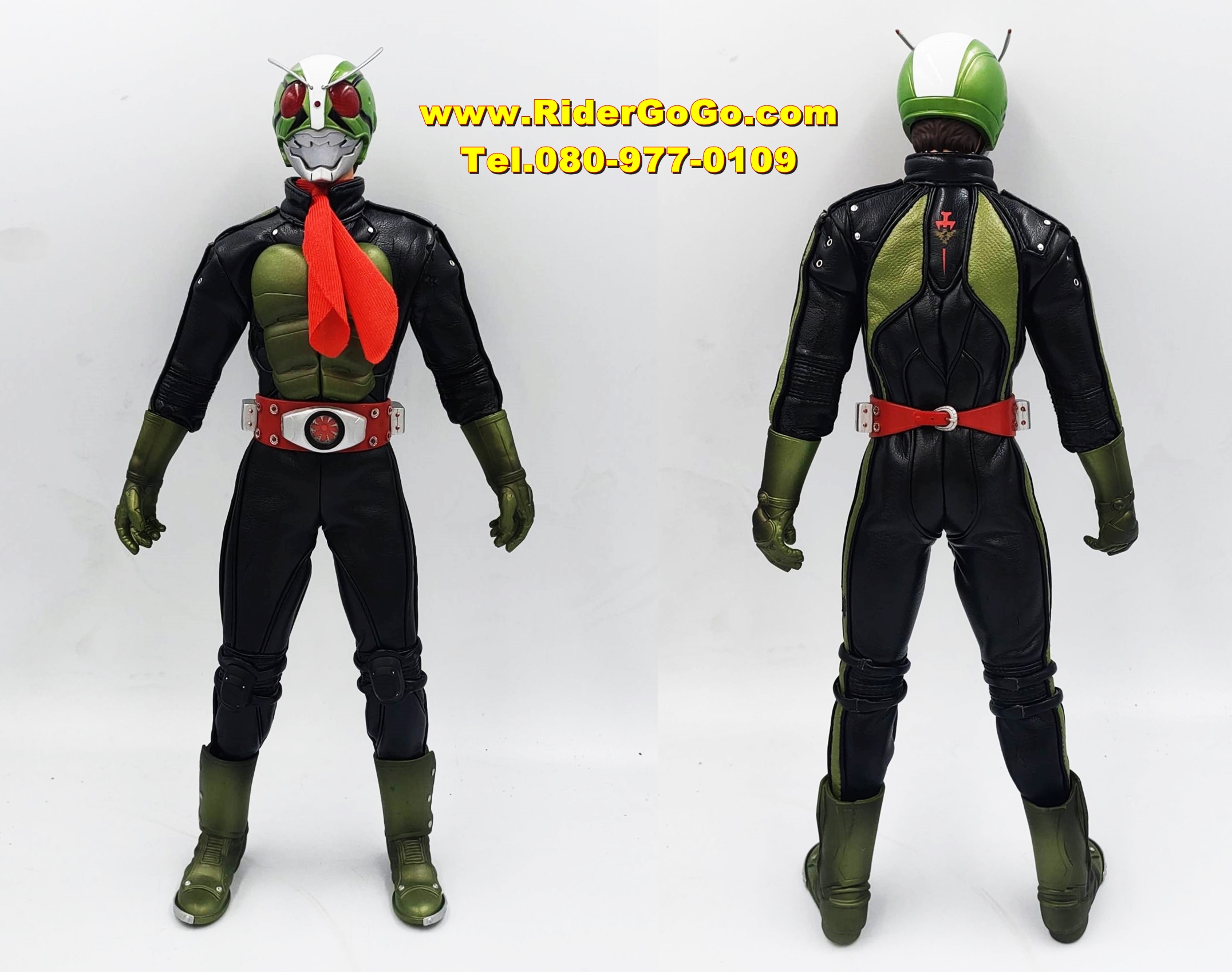 โมเดลชุดผ้ามาสค์ไรเดอร์หมายเลข2 หรือมาสค์ไรเดอร์วี2 Medicom Toy Project BM Masked Rider No.2 The First Version ของแท้จากประเทศญี่ปุ่น รูปที่ 5