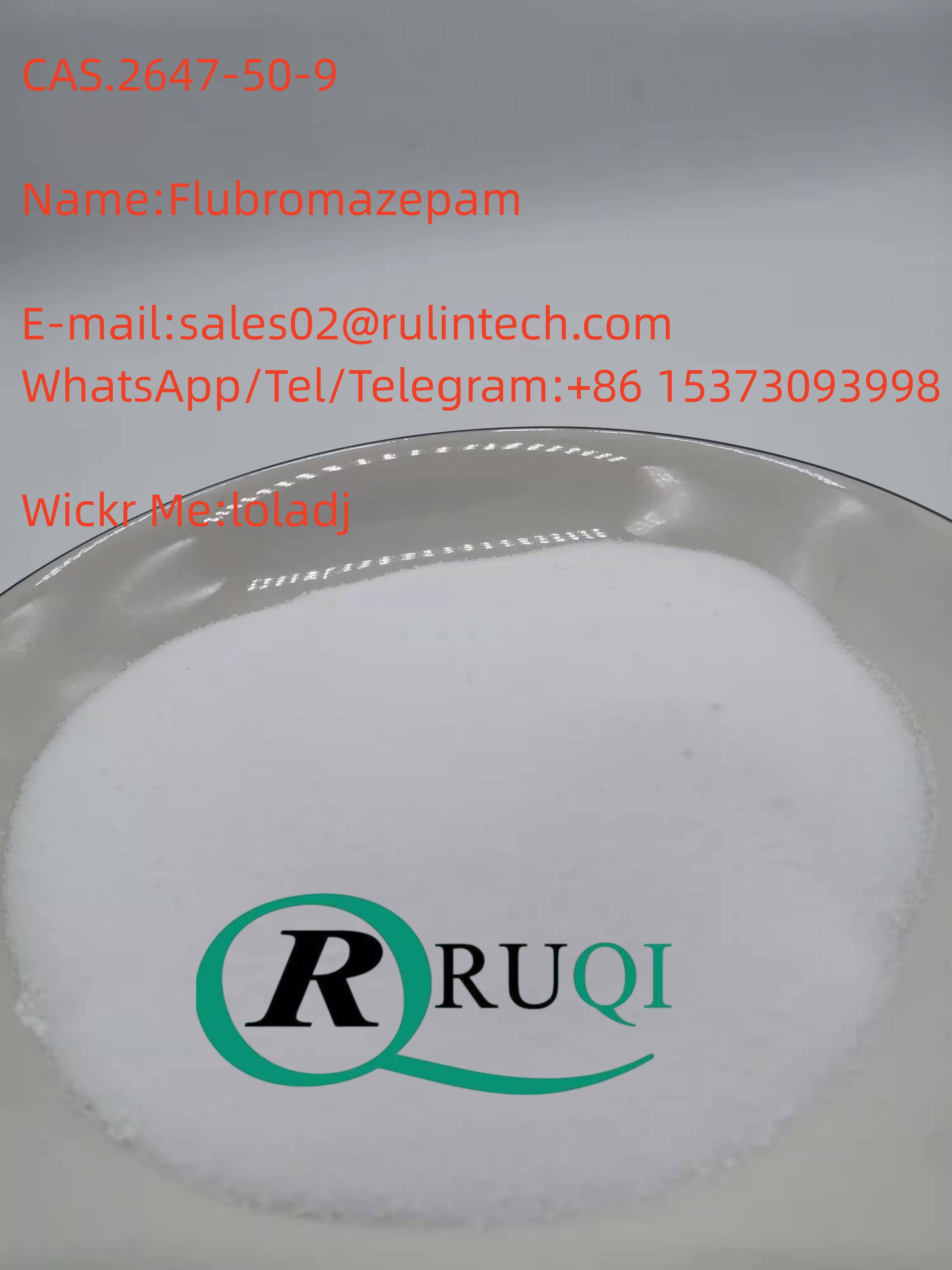 CAS.2647-50-9  Name:Flubromazepam รูปที่ 4