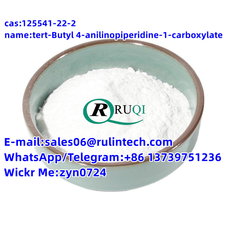cas:125541-22-2name:tert-Butyl 4-anilinopiperidine-1-carboxylate รูปที่ 1