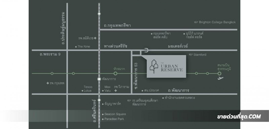 ขาย บ้านเดี่ยว บ้านเดี่ยว 3 ชั้น ดิ เออเบิร์น รีเซิร์ฟ พระราม 9-มอเตอร์เวย์ เนื้อที่ 80.2 ตร.ว. 536 ตรม. 80.2 ตร.วา รูปที่ 5