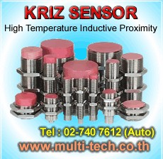 KRIZ High Temperature Inductive Proximity Sensor ตัวแทนจำหน่าย โทร 0891344511 รูปที่ 1