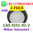 CAS 4551-92-2 USA Canada 2-FDCK white powder high quality free shipping 