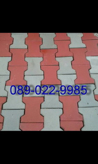 แผ่นตัวหนอนปู6พื้น บล๊อคปูหญ้า แผ่นทางเดินหกเหลี่ยม 0890229985 รูปที่ 3