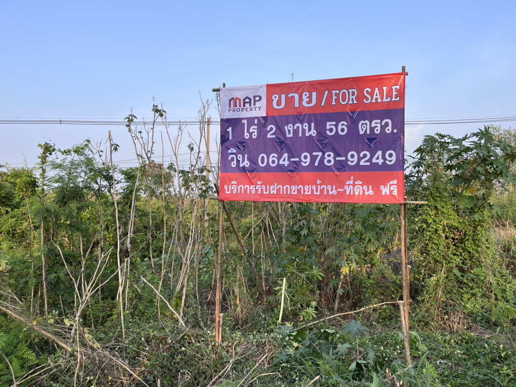 ขาย ที่ดิน ที่ดิน ใกล้โลตัส  - 1 ไร่ 2 งาน 56 ตร.วา ที่ดิน ใกล้โลตัส ติดถนนทางหลวงแผ่นดินหมายเลข 304 ปักธงชัย รูปที่ 2