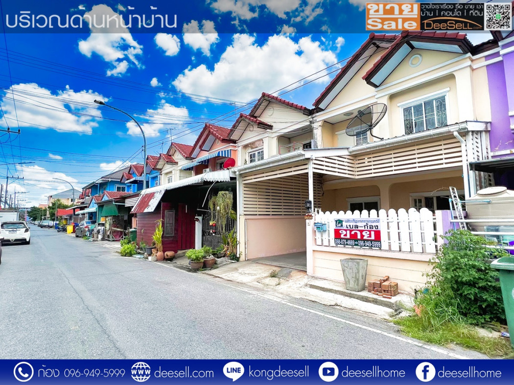 ขายบ้าน ทาวน์โฮมปทุมธานี 23.9 ตร.ว. หมู่บ้านมงคล ซอยบัญชา ปราณี ราคาถูก รูปที่ 2