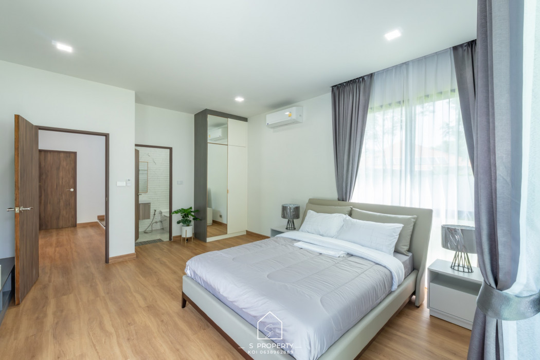 ขาย บ้านเดี่ยว Modern Pool villa with furniture  หมู่บ้านวังตาล 500 ตรม. 216 ตร.วา หางดง เชียงใหม่ ใกล้สนามบิน รูปที่ 6