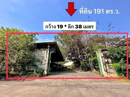 ขาย ที่ดิน ทำเลดีในถนนสุขุทวิท77 ที่ดิน อ่อนนุช14 191 ตร.วา สาธารณูปโภคครบ ท่อระบายน้ำรางวี รูปที่ 4