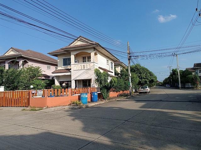 บ้านเดี่ยว หมู่บ้าน ฟ้าใหม่ คลองข่อย 345 หลังมุม ราคาถูก ใกล้ MRT คลองบางไผ่ รูปที่ 1