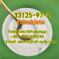  Good quality and good price   109 CAS:33125-97-2 Etomidate