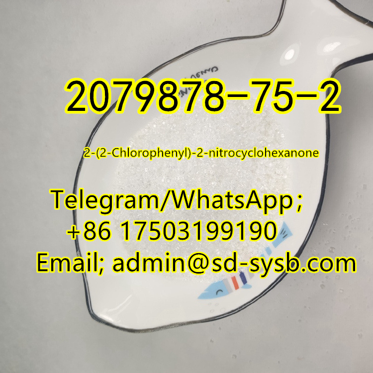 powder in stock for sale   94 A  2079878-75-2 2-(2-Chlorophenyl)-2-nitrocyclohexanone รูปที่ 1