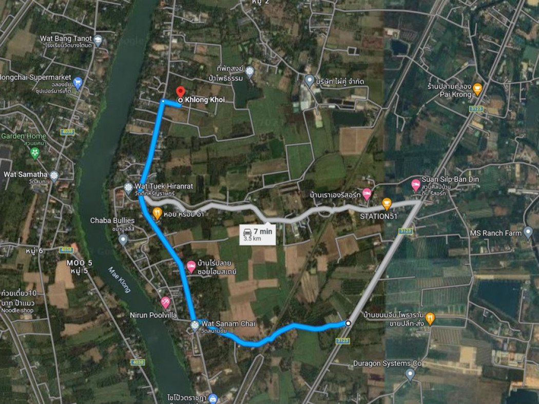 ขาย ที่ดิน พร้อมบ้าน คลองข่อย อำเภอโพธาราม ราชบุรี 2 งาน 82.6 ตร.วา เหมาะสำหรับผู้ลงทุนทำไร่พืชส่งออก ทำฟาร์มเลี้ยงสัตว์ แบ่งแปลงทำบ้านได้ รูปที่ 3