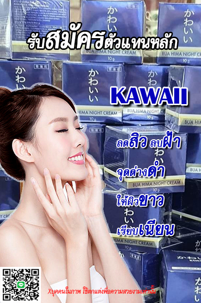 บริษัทKawaiiคาวาอี้ รับสมัครตัวแทนกระจายสินค้า รูปที่ 1
