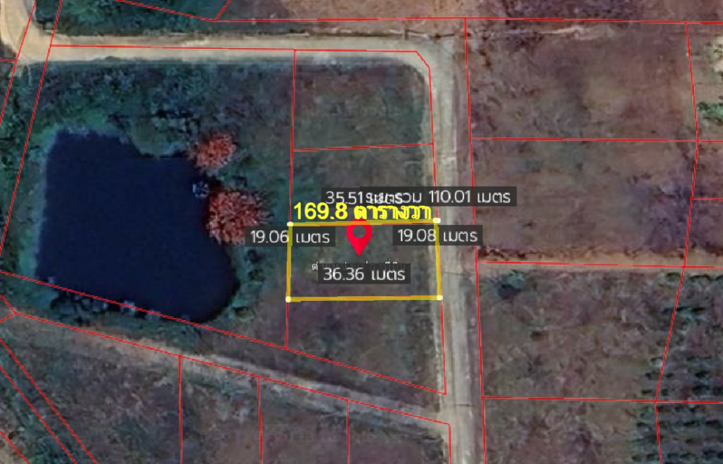 ขายที่ดินเปล่า โฉนดครุฑแดง เขาค้อ ต.แคมป์สน 169.8 ตร.วา ใกล้วัดพระธาตุผาซ่อนแก้ว แปลง06 รูปที่ 1