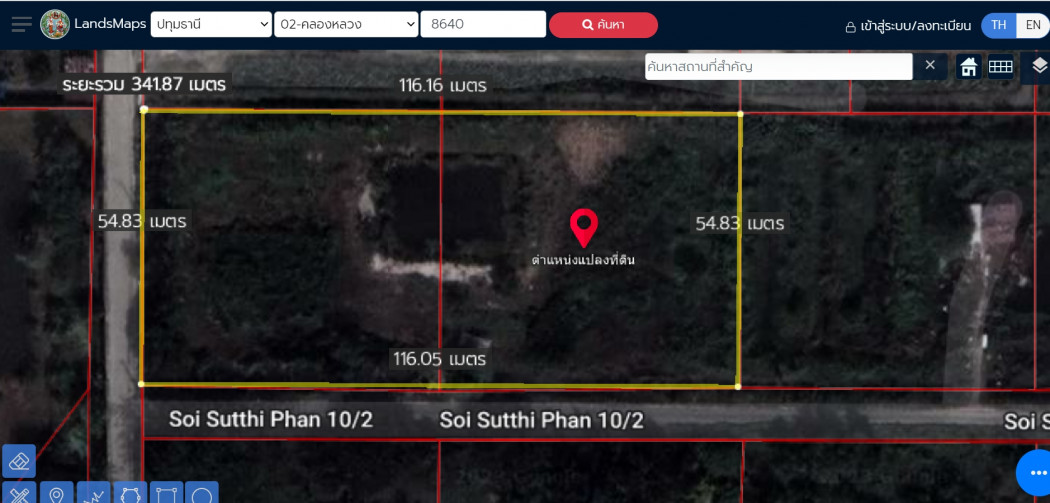 ขาย ที่ดิน ที่ดินถมแล้ว ถมนานแล้ว ที่ดินเปล่าคลองหกตะวันออก28 4 ไร่ 82 ตร.วา ใกล้จัดสรร คอนโด เชเว่น หอพักนักศึกษา รูปที่ 8