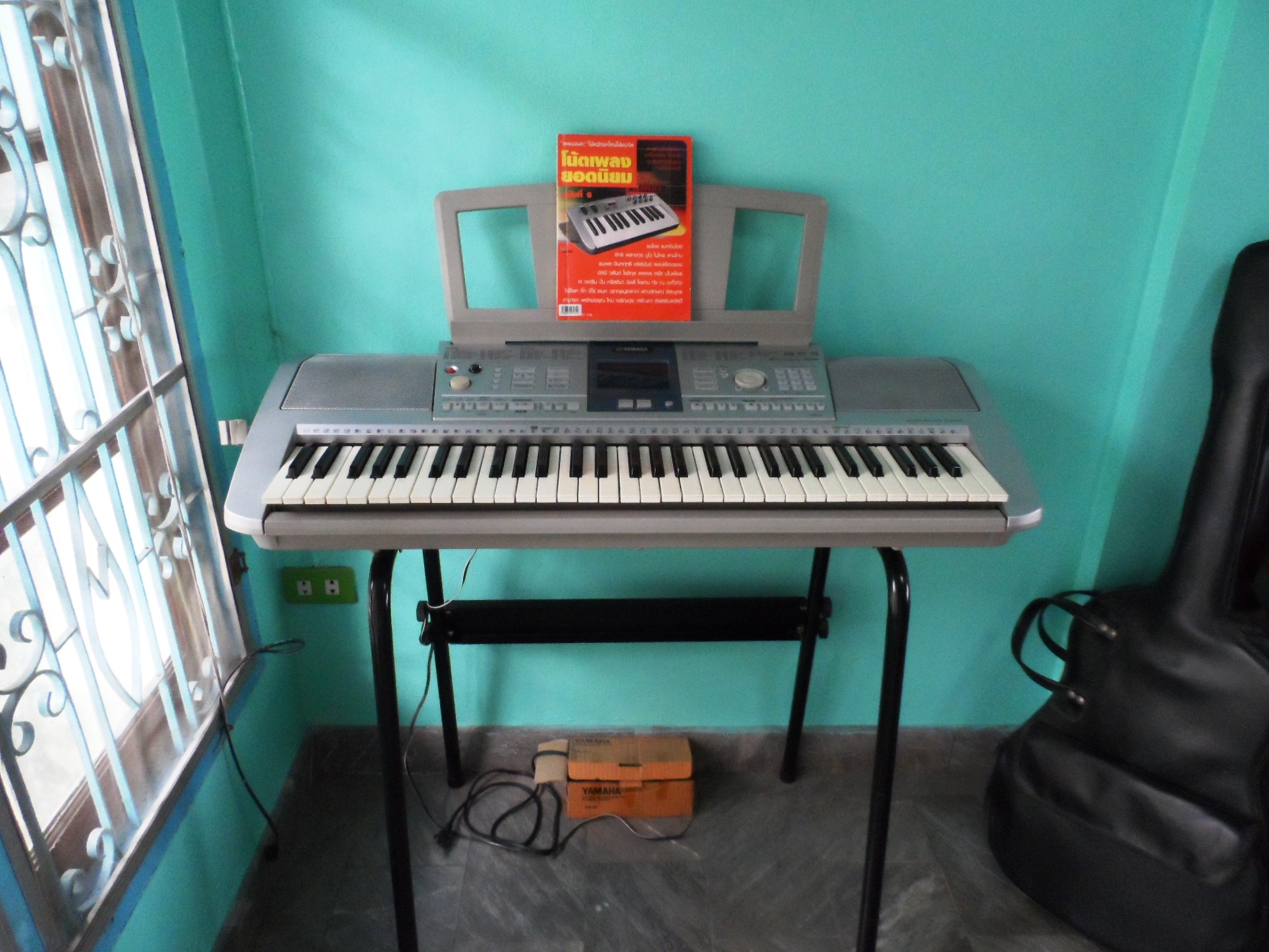 คีย์บอร์ด อิเล็กโทน Keyboard Electron Yamaha psr-k1มีลำโพงในตัว  รูปที่ 1