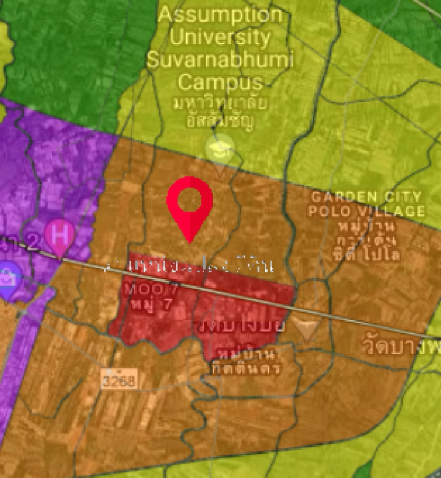 ขาย ที่ดิน อยู่ในผังเมืองสีส้ม - 5 ไร่ 1 งาน 58 ตร.วา รูปที่ 5