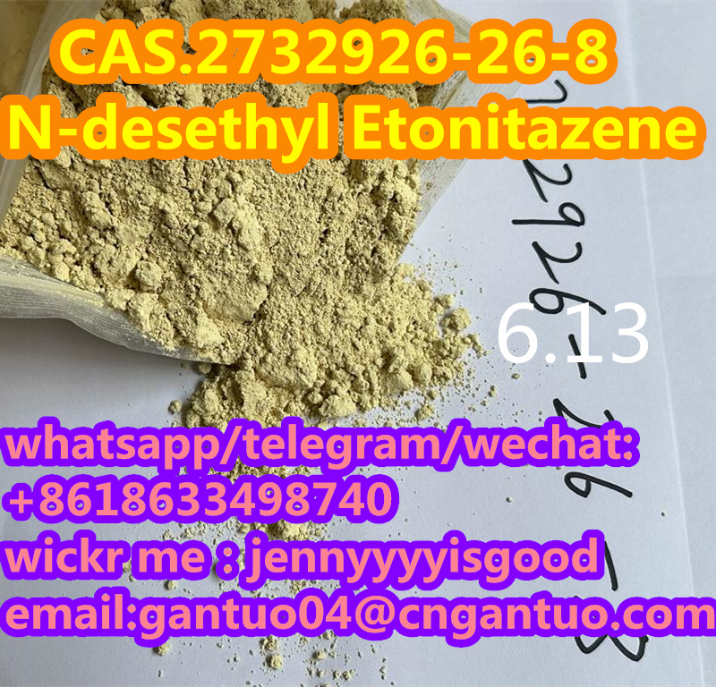 Strong CAS 2732926-26-8 N-desethyl Etonitazene Opioid  รูปที่ 1